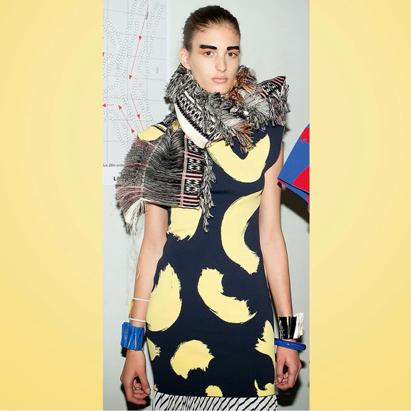 CÉLINE FRINGED FIL COUPÉ SCARF PHOEBE PHILO - Picture 2 of 10